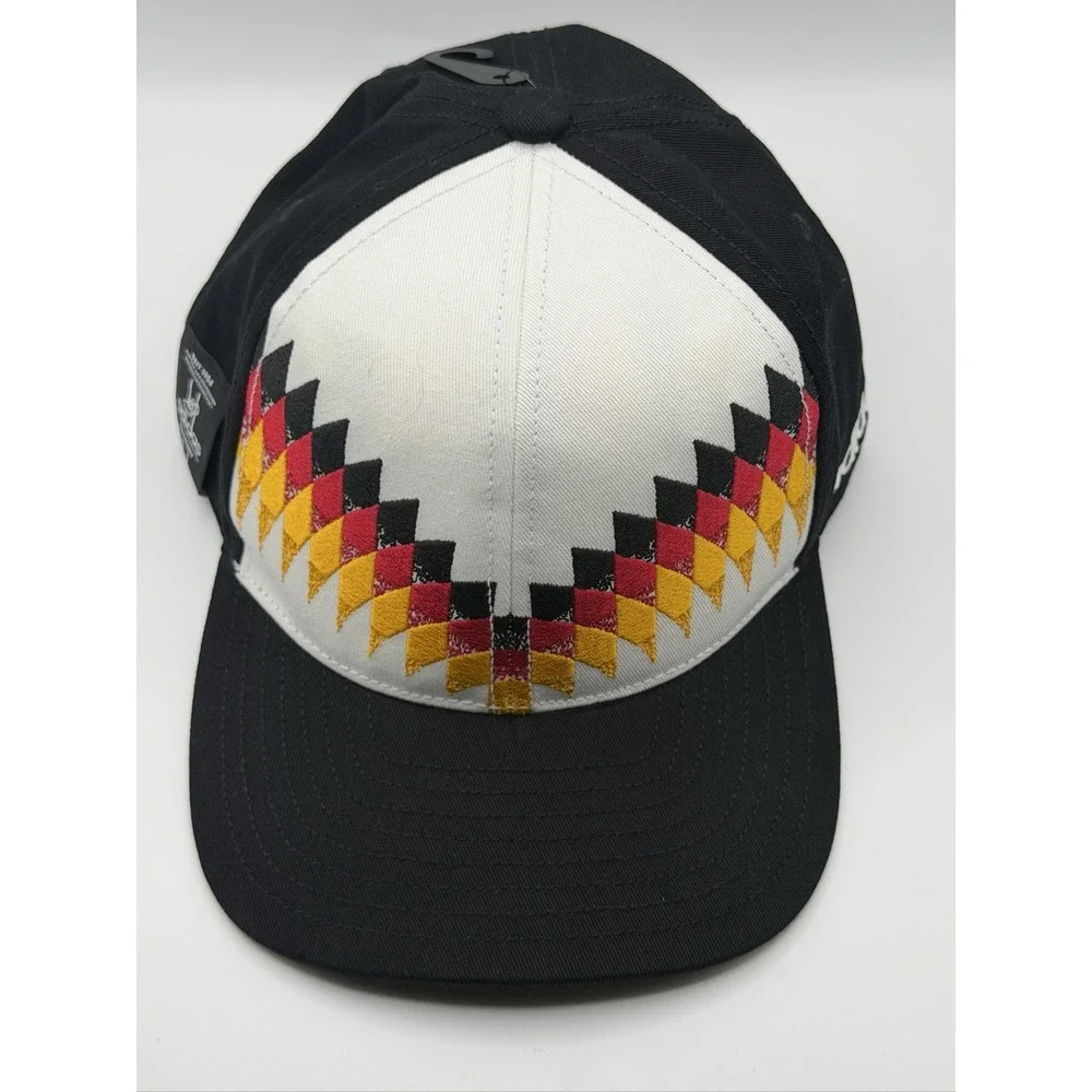 adidas DFB SB CAP KE6702 Snapback Hat OSFM Black White Soccer Germany